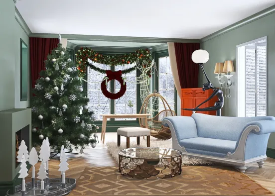 The Christmas room 🎄 Design Rendering