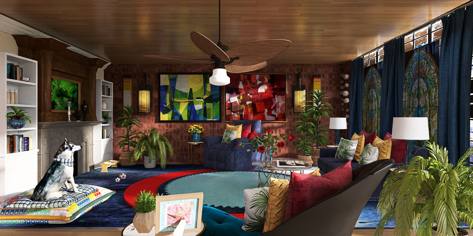 Living in Color 💙🩵💚💛❤️