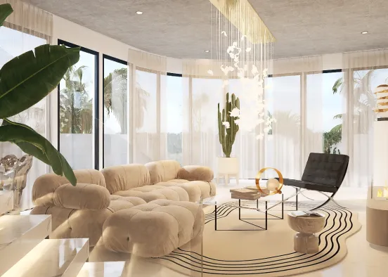 # Cream crystal Renderização de Design