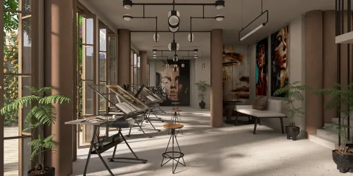 Art studio for women 🎨🖌️