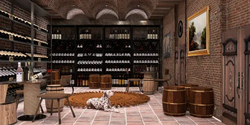 Wine Cellar in the Cape Winelands...