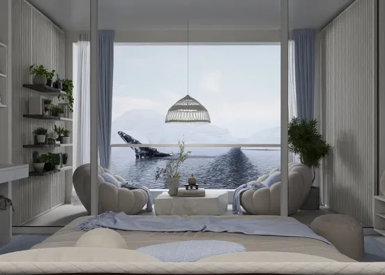 # Sea side view Renderização de Design