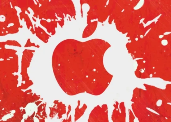 Apple Red Design Rendering