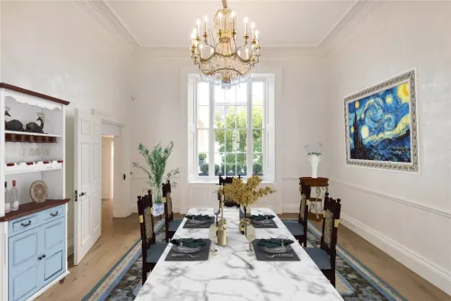 Eaton Place Flat (Dining Room)