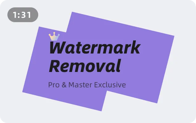 How to remove the watermark?