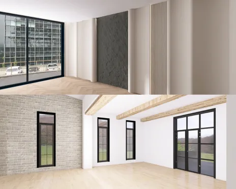 Weekly Room for App-Bedroom Room and Arch Window Farmhouse