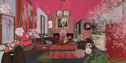 The magenta room