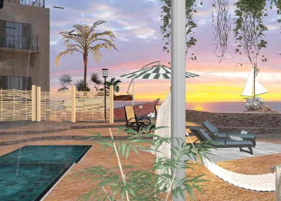 A private get away Design Rendering
