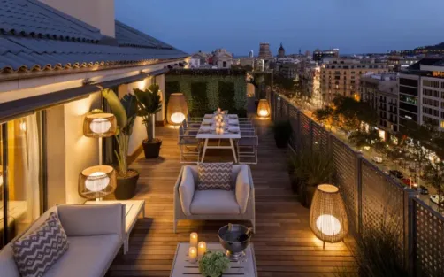 Terraza de restaurante
