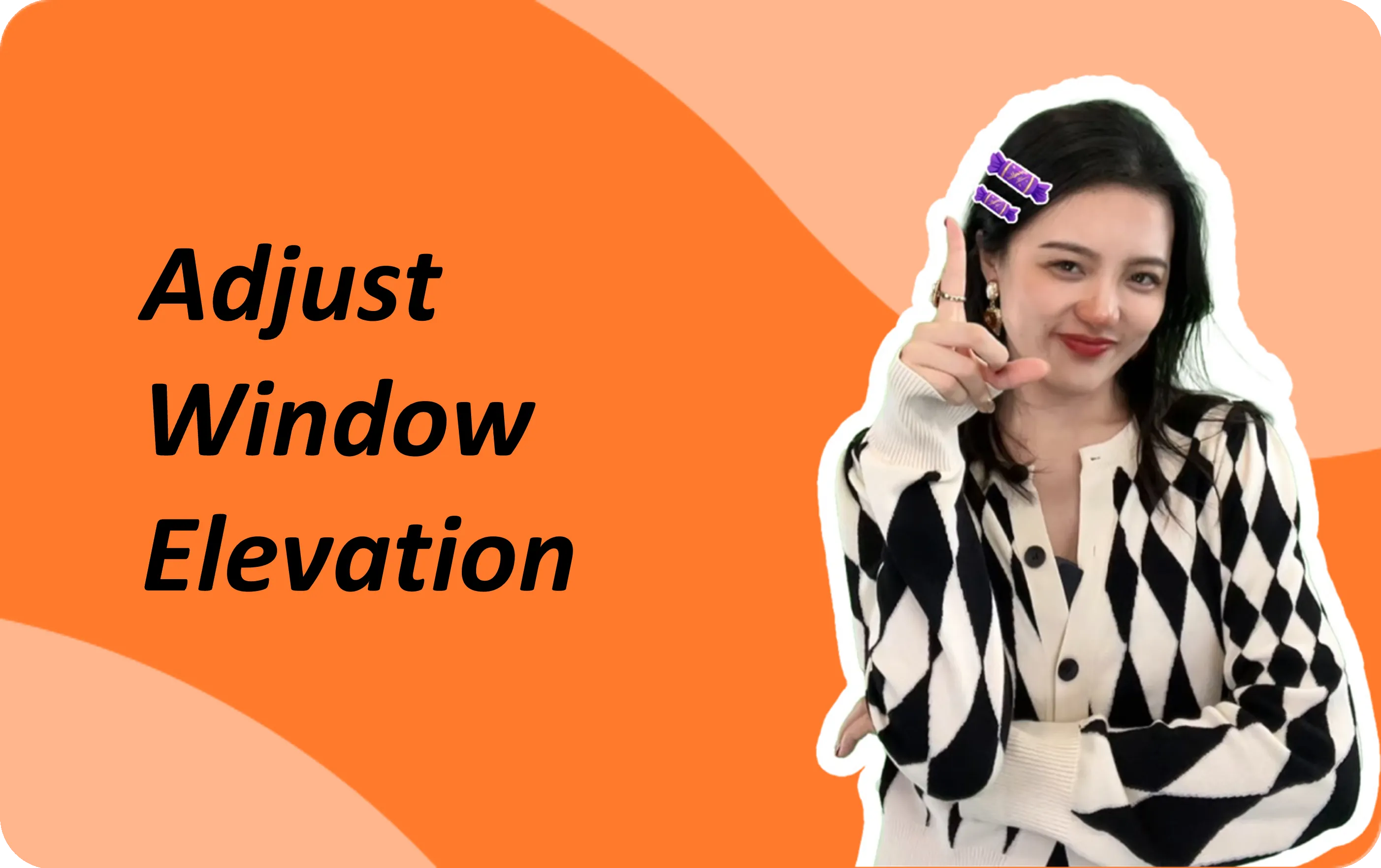 Adjust window elevation｜Homestyler