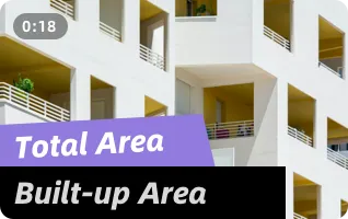 How to check the total area of the room?