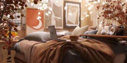 Aesthetic Bedroom 