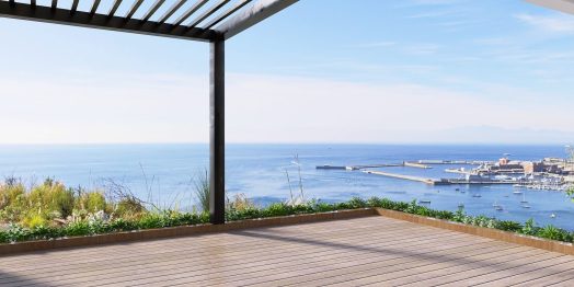 Weekly Room-Modern Pergola with bay view