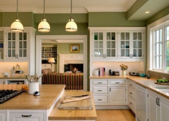 Cottage Kitchen  Design Rendering