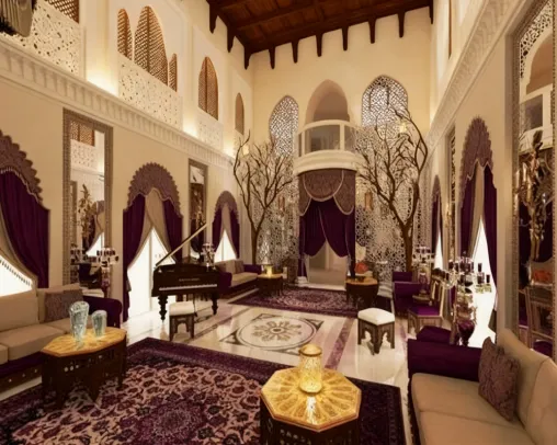 Arabic-style Space for Web