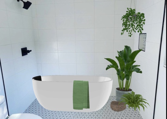 My spa Bathroom Design Rendering