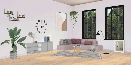 Natural living room 💕