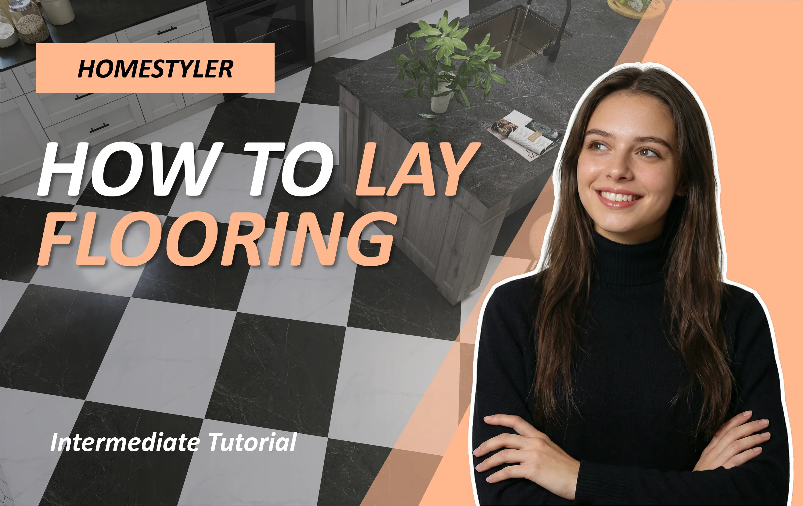 تصميم الأرضية | برنامج Homestyler - درس متوسط