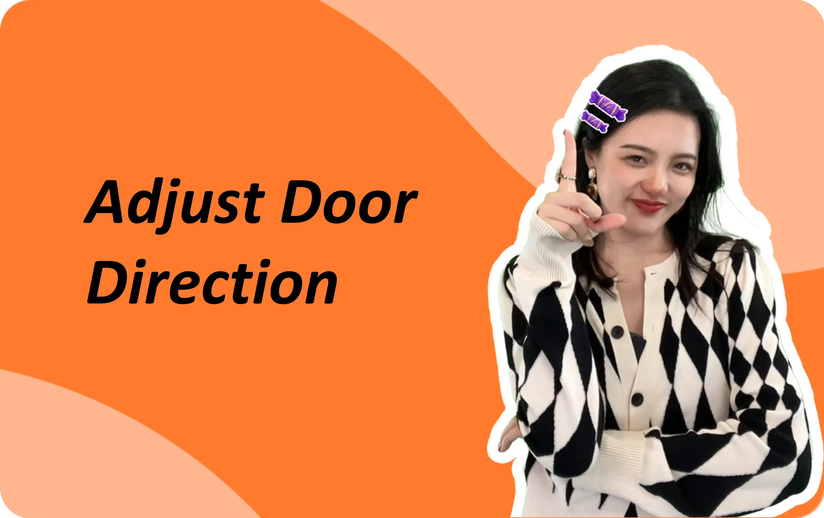 Adjust door direction｜Homestyler