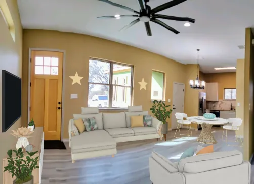 835 Birch Ln Living Room 
