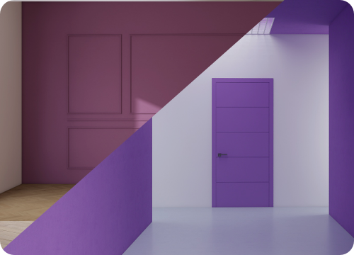 Weekly Room-Purple & Lavender Room
