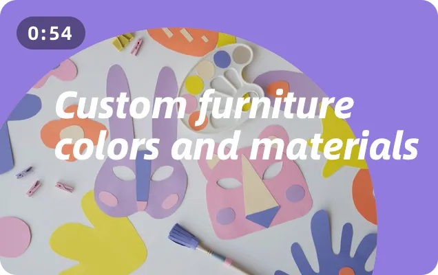 How to modify the material of furniture？