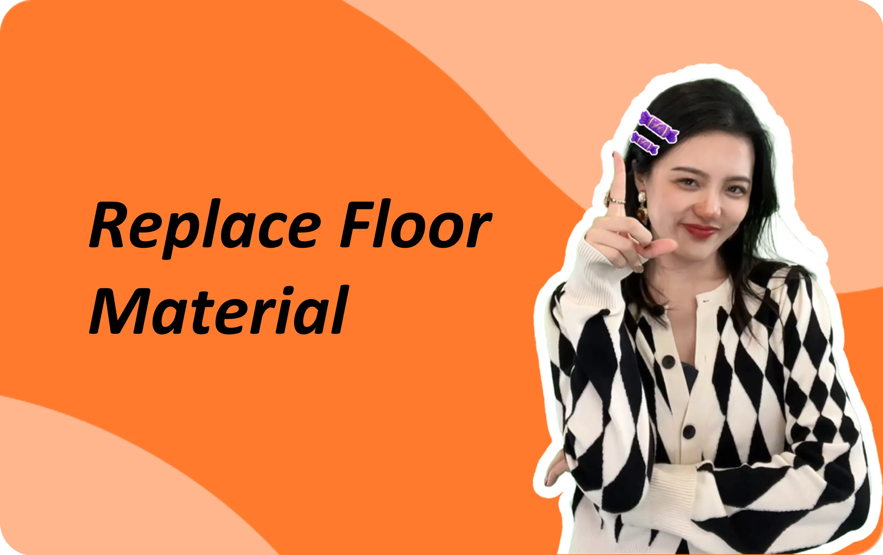 Replace floor material｜Homestyler