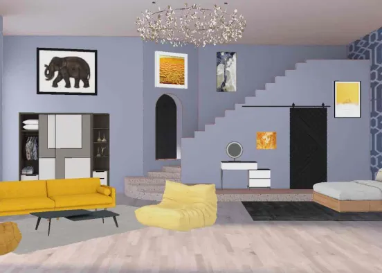Yellow Room! Design Rendering