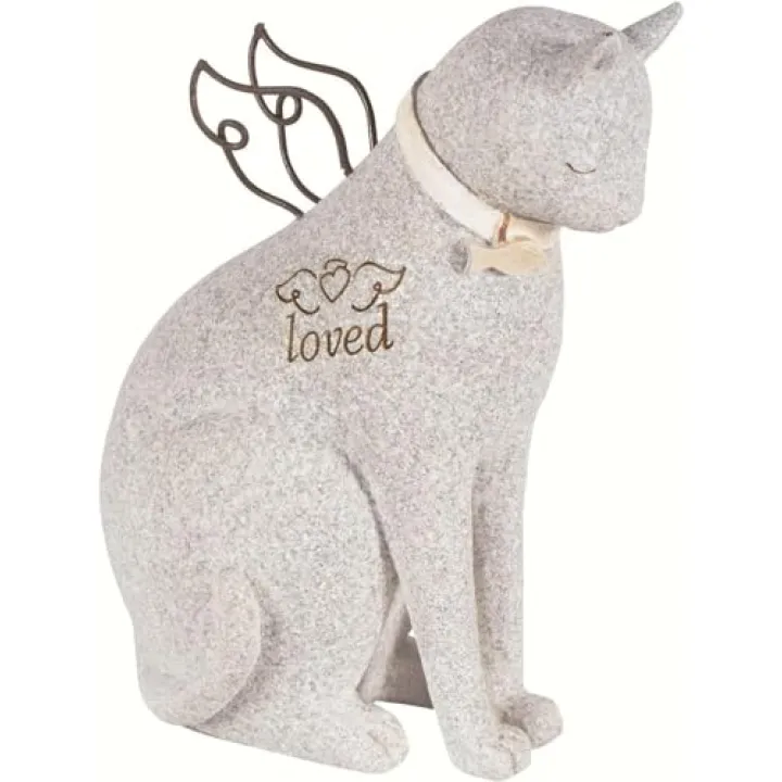 Carson 14212 Cat Figurine, Grey