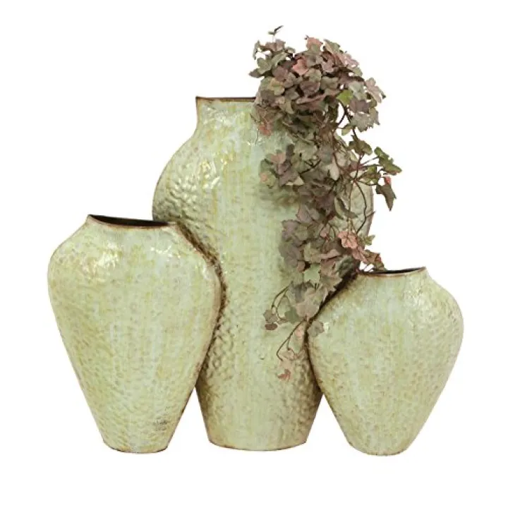 Deco 79 Metal Wall Vase 28" W, 24" H-63789, 28" x 24"