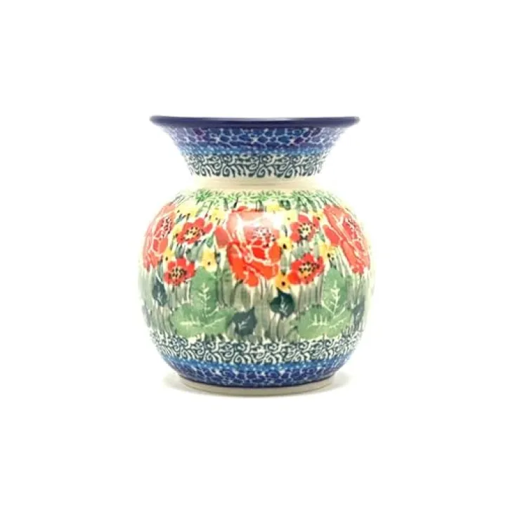 Polish Pottery Bubble Vase - Unikat Signature - U4400