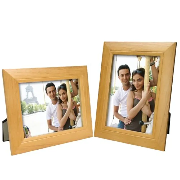 Neil Enterprises Inc. 5" x 7" Teak Wood Picture Frame