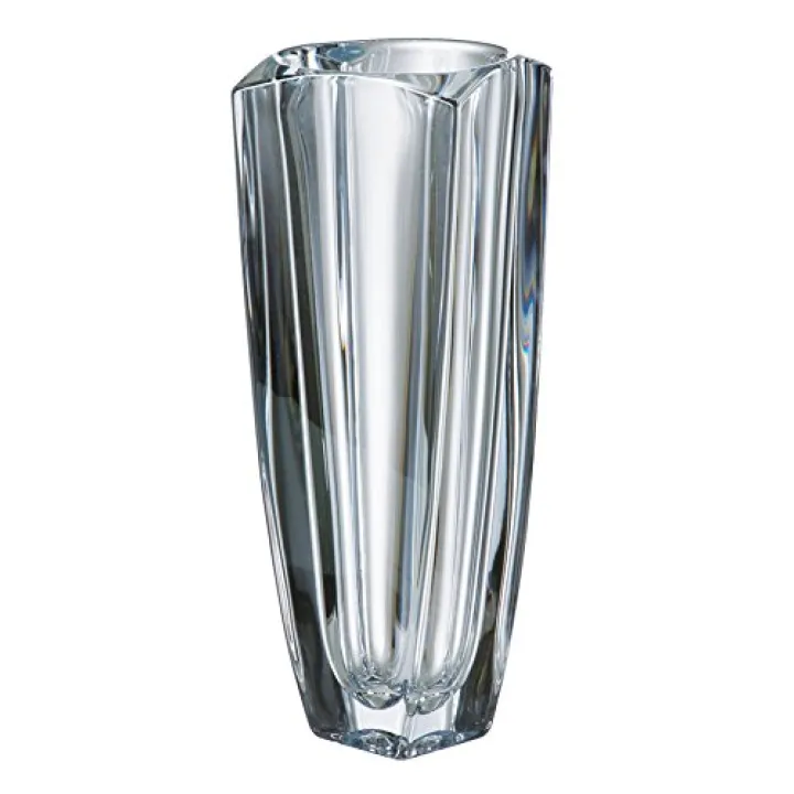 Barski - European Glass - Crystalline - Vase - 13" Height - Made in Europe