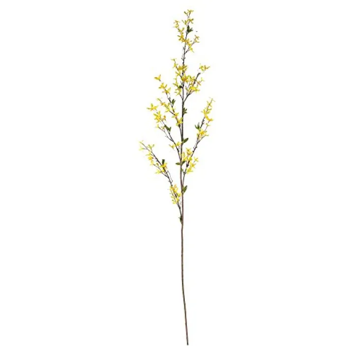 Nearly Natural 55in. Forsythia Artificial Flower (Set of 3)