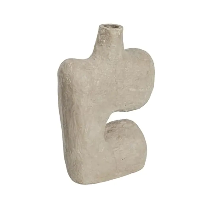 Bloomingville Grey Paper Mache Vase