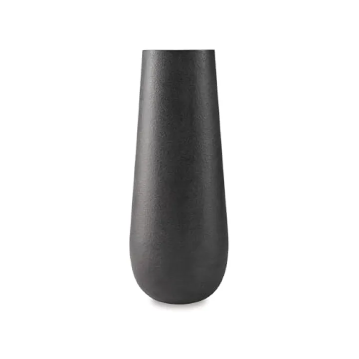 Signature Design by Ashley Fynn 17" Contemporary Metal Vase, Antique Brown