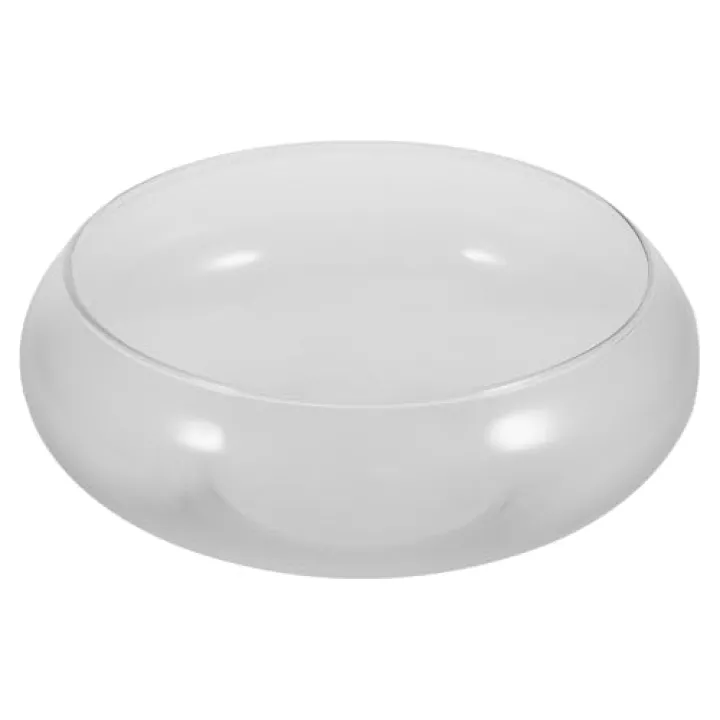 Glass Bubble Bowl - Wide Mouth Flower Vase Clear Bubble Planter Terrarium Aquatic Plant Pot Shallow Fish Tank for Centerpiece Hydroponic Succulent