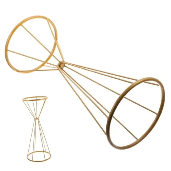 Unique Style Wedding Stand Metal Vase for Dried Flowers Silk Flowers Home Supplies