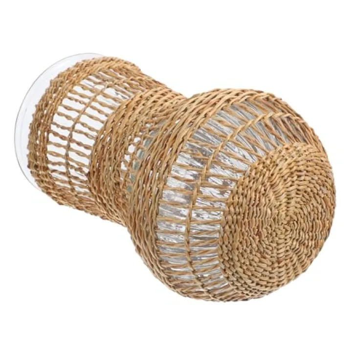 Cabilock Vase Flower Arrangement Pot Vintage Style Multifunctional Vase for Living Room Office