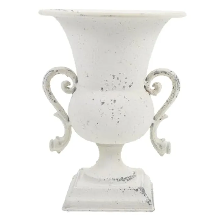 Cabilock Vintage Roman Flower Pot 8.46In Retro Decorative Planter Vase for Home Wedding Party Festival Indoor Outdoor Use