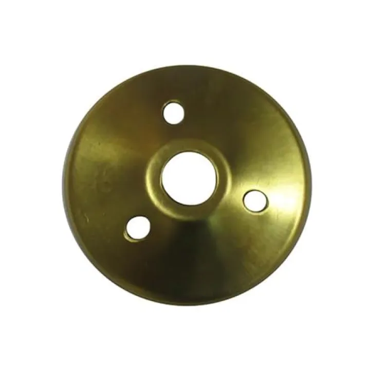 2"Round Vented Solid Brass Vase Cap for Lamp Fixtures & Many Crafts