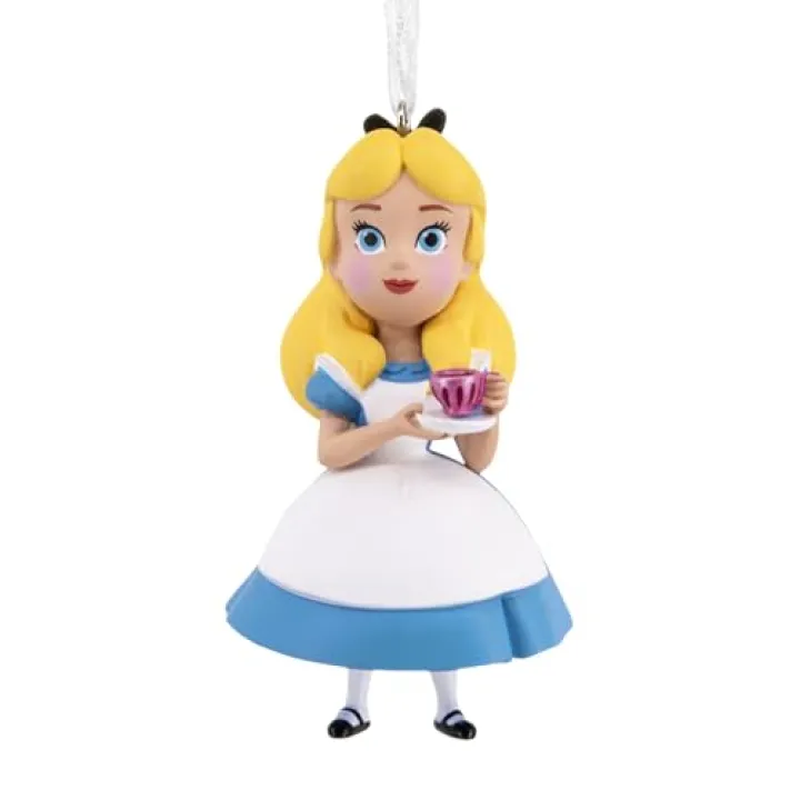 Hallmark Disney Alice in Wonderland Christmas Ornament, Gifts for Disney Fans