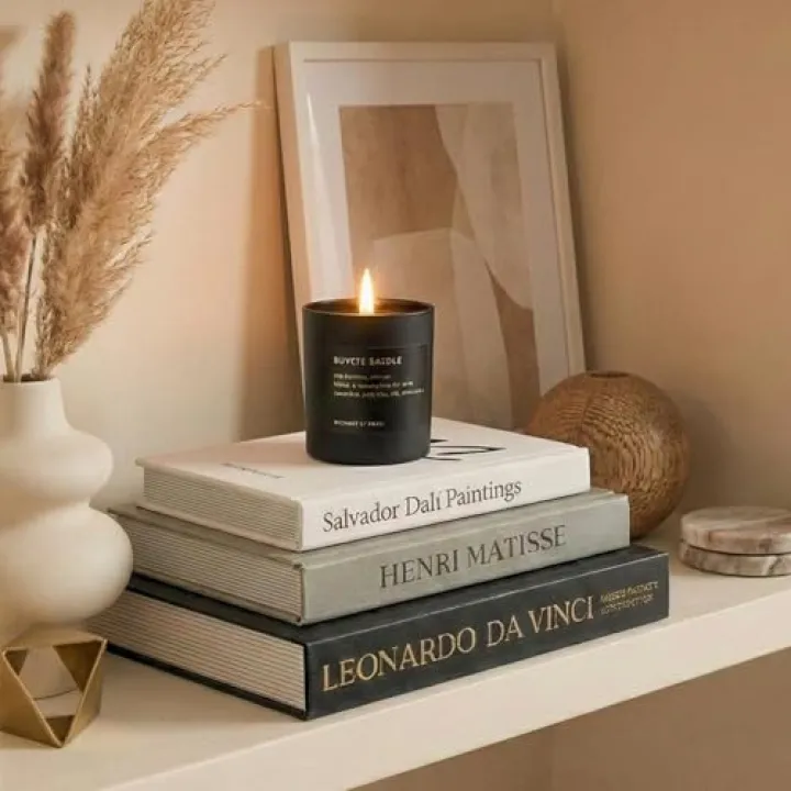 Elegant Linen Set of 3 Decorative Books for Home Decor Faux/Fake Books For Decoration Hardcovers Aesthetic Minimalist Coffee Table Décor Living Room Modern Entryway Table Bookshelf Storage Boxes