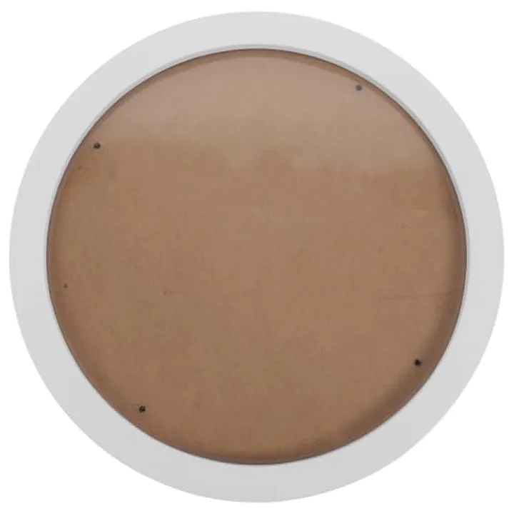 IMIKEYA 10 Inch Round Picture Frame - Rustic Circular Wall Decor for Home - Bedroom and Office Spaces