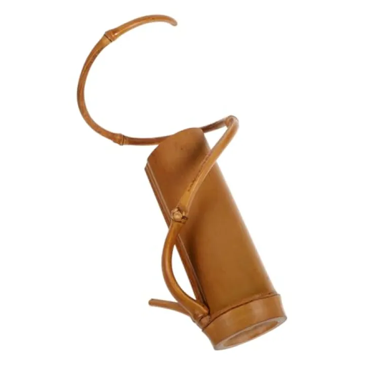 VINTORKY Artistic Bamboo Vase Decorative Flower Pot for Home Office Garden DIY Centerpiece