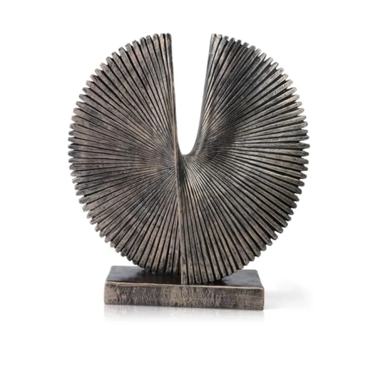 Modern Abstract Round Decorative Sculpture , Dining Living Room Desk Decor,Geometric Home Decor Statues,Shelf Top Decor Aesthetics,making it perfect for placing coffee tables or office shelves