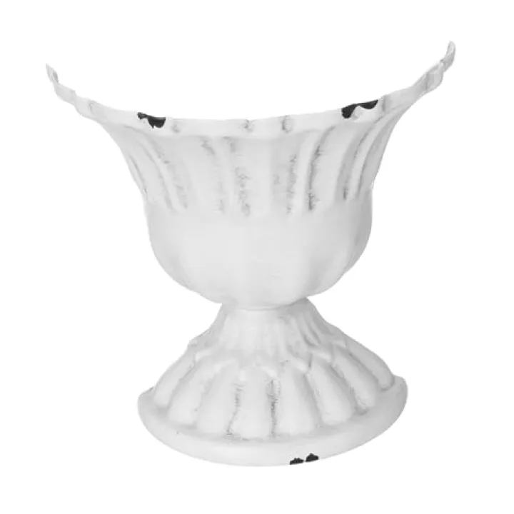 GRIRIW Metal Half Vase for Art Vintage Style Floral Vase Oil Painting Decor for Wall Unique Craft