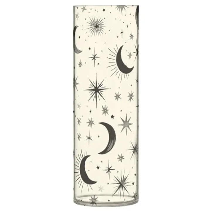 ALAZA Astrology Bohemian Stars Moon Flower Vases for Home Decor Kitchen Bedroom Living Room Bathroom Office Table Decorations