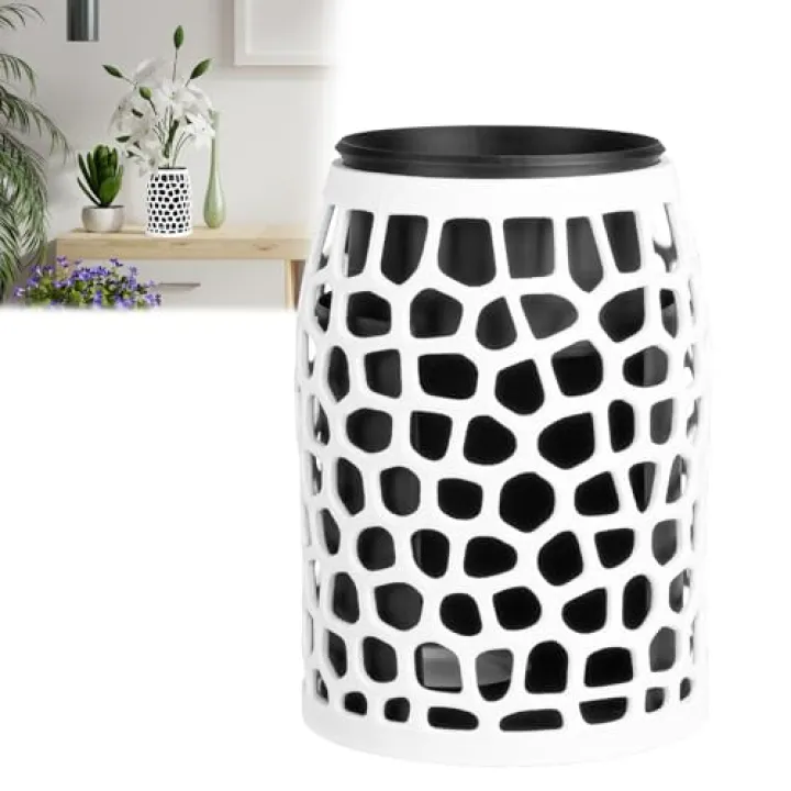 Camera Disguise Vase | Compatible with Ring Indoor Cam (2nd Gen) | Conceals Security Cameras | Discreet Cable Opening | Home vase Decoration