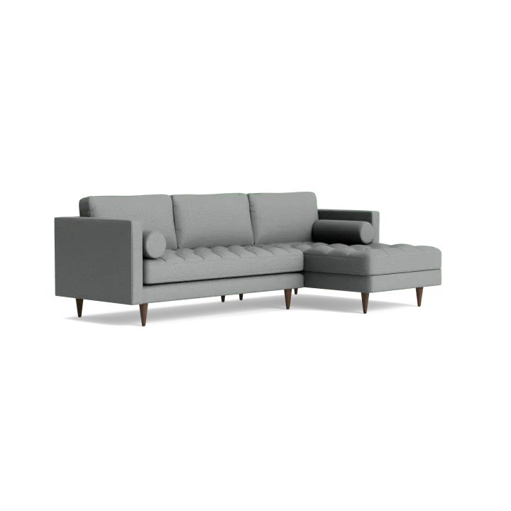 Briar Mid Century Modern Sectional Sofa